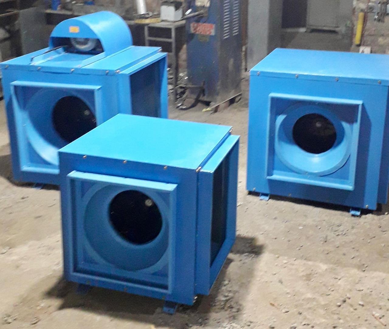 Backward curved blower